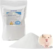JFWOD Hamster Bath Sand, 3lb Dust Free Desert Sand or Potty Litter Sand for Hamster Chinchillas Gerbil Syrian Mice Small Animals