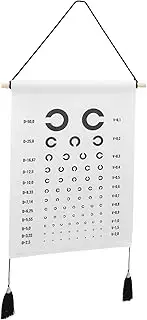 ABOOFAN Elegant Eye Chart for Exam Distance Eye Chart Wall Decor for Boys and Girls Classroom