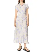 Maje Patterned Maxi Dress