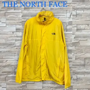 THE NORTH FACE 北面 帽T 黃色 尼龍 日本直送 二手