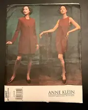 Vogue 2697 Designer Anne Klein Pattern Misses' Dress & Jacket 12 14 16, Uncut