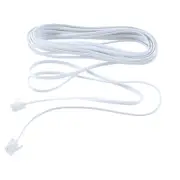 6P2C RJ11 Male to Male Plug Telephone Line Cable Wire 5M D3G72856