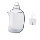 Mesh Collapsible Small Wall Laundry Baskets，Hanging Laundry Hamper，