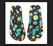 New Chooze Chill Light weight Rubber Flip Flops Color Navigate Sz 13