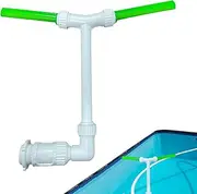apcvm Pool Fountain, Pool Fountain for Recessed Pools, LED Fountain Sprays, Decorative Fun Outdoor Accessories for Waterfall Swimming Pool Cooler, Water Fun Sprinkler