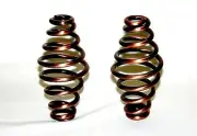 Antique Copper Solo Seat Springs, 5" Barrel type, HD, Bobber, Custom, Retro