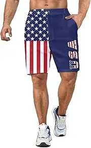 LEOPOM Fun Men's Golf Shorts Fun Work Polo Dress Short for Men Lightweight Quick Dry Multi-Pocket