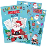 Christmas Sticker & Puzzle Activity Book
