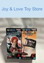One Piece World Collectible Figure WCF Elbaf Arc Shanks & Flag Japan Import