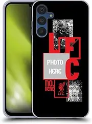 Head Case Designs Officially Licensed Custom Customised Personalised Liverpool Football Club Frames Liverpool Fc Gel Case [Military Grade Protection] Compatible with Samsung Galaxy A15