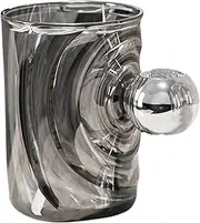 Toothbrush Drinking Cup,Bathroom Vanity Cup | Waterproof Space-Saving Decorative Counter Organizer Storage for Shower