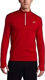 [New Balance] Mens Half Zip Top