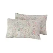 100% Cotton Pillowcases Set of 2 King ( 20 in x 36 in) Retro Paisley Floral
