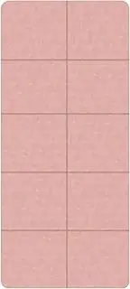 Foldable Yoga Mat - Home Workout Floor Pad,6mm Portable Non-Slip Exercise Mat for Outdoor Home Travel Meditation Women Men Yoga Enthusiasts
