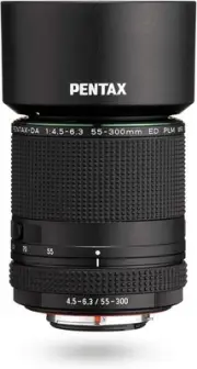 OFFICIAL Pentax HD PENTAX-DA 55-300mmF4.5-6.3ED PLM WR RE Telephoto Zoom Lens