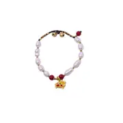 Aniaml Pearl Handmade Bracelet RedStone Sky Bead Fashion Round Bead Bracelet