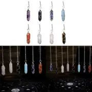 Hexagonal Crystal Spiritual Stone Necklace Jewelry Women Girls