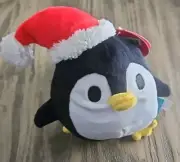 Bark Box Plush Dog Toy Penguin Aunt Arctic Crinkle Squeak Medium Large Christmas
