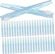 minkissy 40pcs Interdental Brush Set Soft Bristle Oral Clean Brush for Compact Cleaning Kit Travel Toothpicks