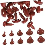 TEHAUX Triangle Nose Safety Set for Plush Dolls Nose for Stuffed Animals Craft Decor