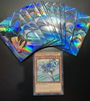 Yugioh Elemental Hero Stratos Sleeves Halo 60ct Not Amanda Lapalme Mana Moon Art