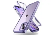 For Iphone 14 Plus 6.7 Inch 2022 Release Ub Edge Xt Slim Frame Clear Protective Case With Built-In Screen Protector