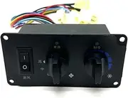 Air Conditioning Controller Panel Switch Assembly Compatible for Excavators Accessories JCM921C/913
