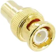 BNC Connector Plug to RCA Socket Adaptor Adapter