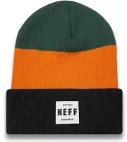Neff Lawrence Big Bold Beanie - NWT Adult One Size Multicolor - #44633-E8