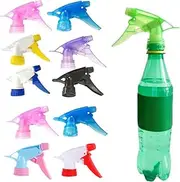 Spray Bottle Nozzle Plastic Spray Trigger Leak Proof Bottle Head Replacement for Cleaning 10PCS Random Color Nozzle