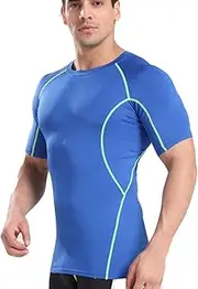 [BaronHong] Men’s Compression Quick Drying Short Leeve Tops for Sports Fitness