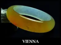 在飛比找Yahoo!奇摩拍賣優惠-【VIENNA】《手圍20/19mm版寬》緬甸玉冰種甜心亮眼