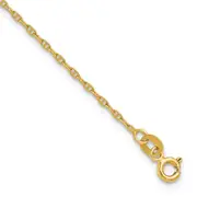 8.00 Inch 14K 1.5mm Mariners Link Chain