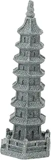 BESPORTBLE 1pc Simulated Tower Ornaments Mini Statue Decor Zen Garden Decor Garden Statues Garden Decorations Garden Decor for Ornament Large Sandstone
