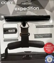 Coby Expedition digital luggage scale 110 lbs 50 kg steel hook NIP