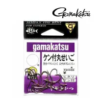 在飛比找蝦皮購物優惠-GAMAKATSU ケン付丸せいご 丸世 白 背刺 魚鉤 (