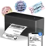 Bluetooth Thermal Shipping Label Printer, Wireless 4x6 Shipping Label Printer...