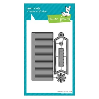 Lawn Fawn Lawn Cuts Custom Craft Die Tassel Tag