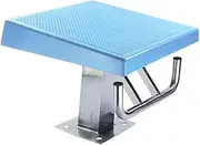 ZCBYBT Swimming Competition Jumping Platform 304 Stainless Steel Base Block Pool One Step Diving Starting Block with Backstroke Handle