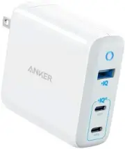 Anker 65W PIQ 3.0&GaN 3-Port Type-C Charger with 45W USB-C Port & 20W USB-C Port