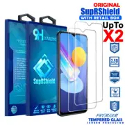 For Vivo Y52 5G Clear Full Cover Tempered Glass LCD Screen Protector Film Guard