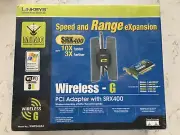 Linksys WMP54GX4 Speed Range SRX400 Brand New Sealed