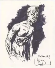Walking Dead Zombie by Charlie Adlard