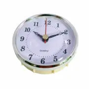 Hicarer 3-1/2 Inch 80 mm Quartz Clock Fit-up/Insert with Arabic Numeral, Quartz