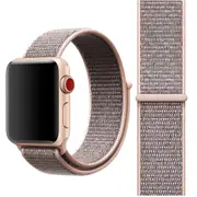For Apple Watch Series 6,40-mm Case,Nylon Watch Band,Fastener,Pink