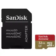 SanDisk Extreme Class 10 32GB 90MB/S 600X MicroSD MicroSDXC UHS-I U3 Memory Card