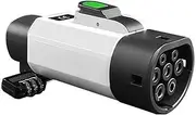 Connector Electric Vehicle Charger Socket 32A EV Charging Adapter for Tesla to Type2 EV Adaptor 240V EVSE Connector IEC 62196-2 Electric Vehicle Charger Adapter