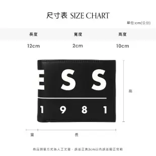 【GUESS】純色皮面LOGO皮夾(黑)