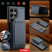 Detachable MagSafe Wallet Case Cover For Samsung S25 S24 FE S23 S22 Ultra Plus