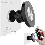 for MagSafe Mount Adhesive Wall Magnetic Waterproof Phone Holder, Reusable Sticker, Rustproof Oilproof for iPhone 15 Pro Max Plus 14 13 12 Mirror Shower Tile Glass Bathroom Kitchen